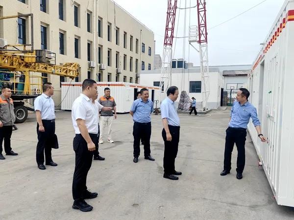 中陜核集團(tuán)黨委書記、董事長(zhǎng)朱華平到中陜核二一〇所、宜威公...